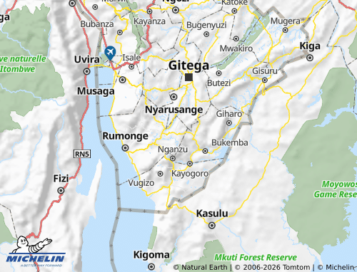 MICHELIN Rutovu map - ViaMichelin