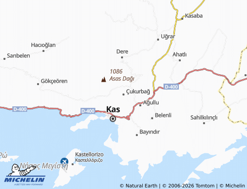 Mapa MICHELIN Çukurbağ - ViaMichelin