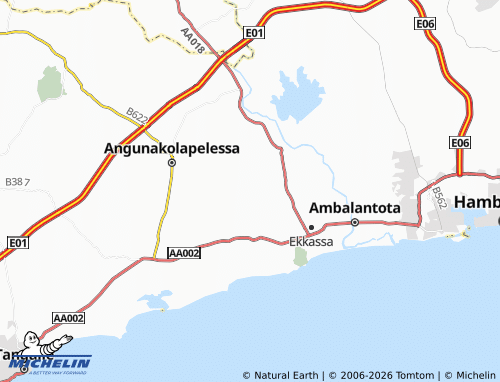 Mapa MICHELIN Deniya - ViaMichelin