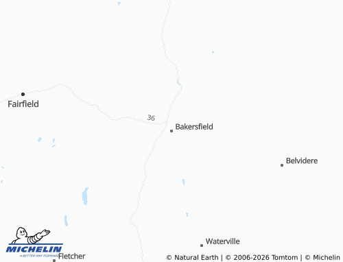 Mappa MICHELIN Bakersfield - ViaMichelin
