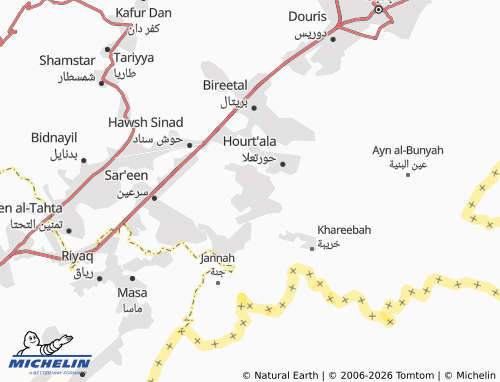 MICHELIN-Landkarte al-Khadir - ViaMichelin