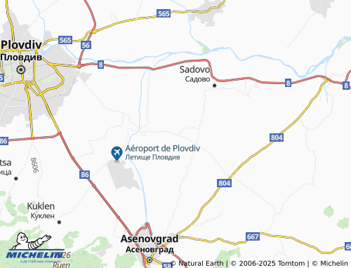 Mappa MICHELIN Karadzhovo - ViaMichelin