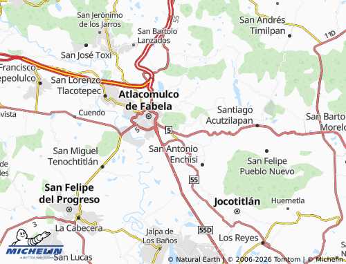 Mapa MICHELIN Tecoac - ViaMichelin