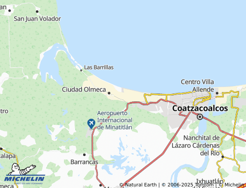 Mapa MICHELIN Playa Floresta, El Tomatal - ViaMichelin