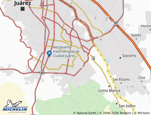 Mappa MICHELIN Médanos - ViaMichelin