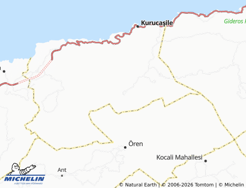 MICHELIN-Landkarte Başköy - ViaMichelin