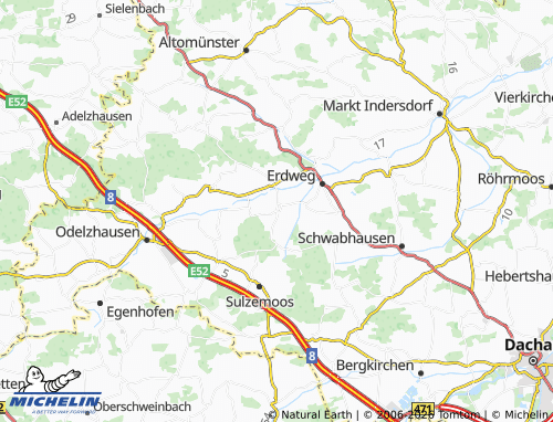 MICHELIN Welshofen map - ViaMichelin