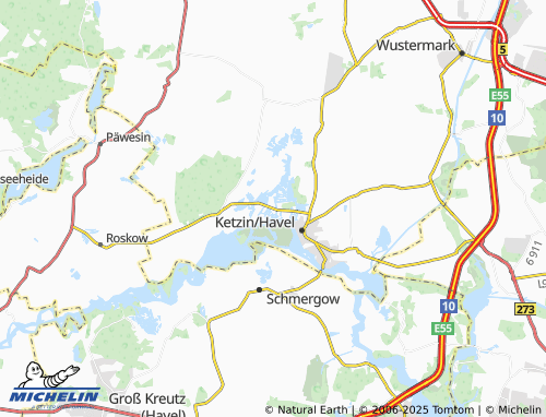 MICHELIN Brückenkopf map - ViaMichelin