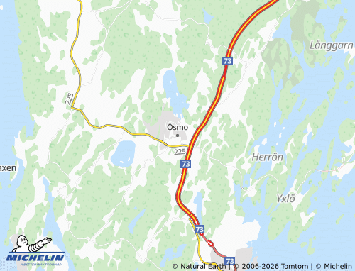 MICHELIN-Landkarte Ösmo - ViaMichelin