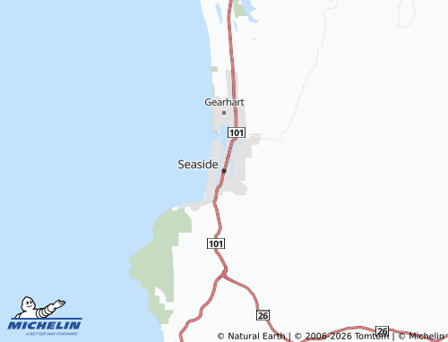 Kaart MICHELIN Seaside - ViaMichelin