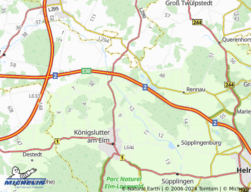 Mappa MICHELIN Beienrode ViaMichelin