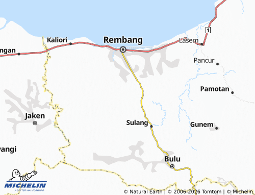 MICHELIN-Landkarte Pranti - ViaMichelin