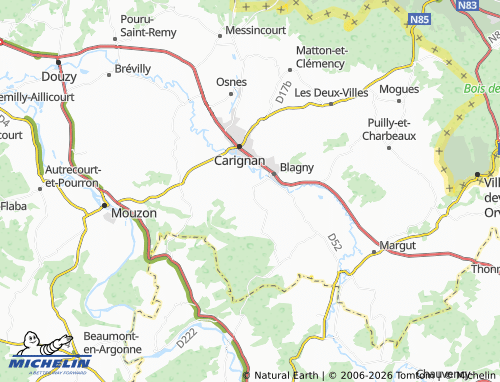 Mappa MICHELIN Sailly - ViaMichelin