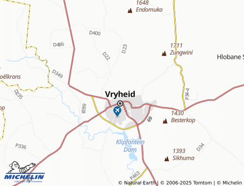 MICHELIN Lancaster Hill map - ViaMichelin