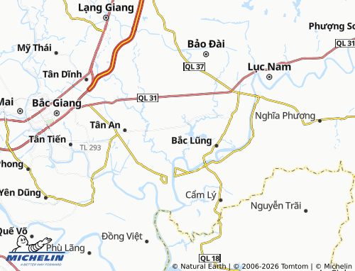 Mapa MICHELIN Yên Sơn - ViaMichelin
