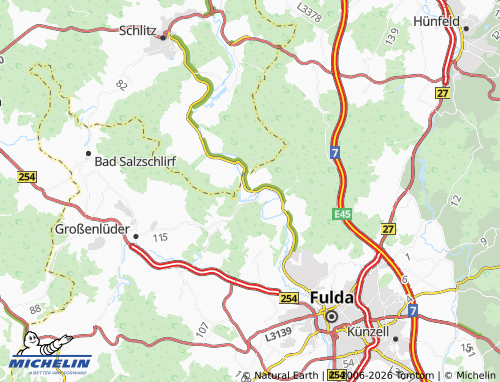 MICHELIN Lüdermünd map - ViaMichelin