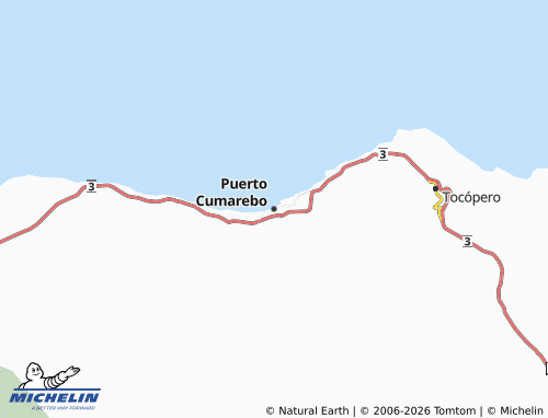 Mappa MICHELIN Puerto Cumarebo - ViaMichelin