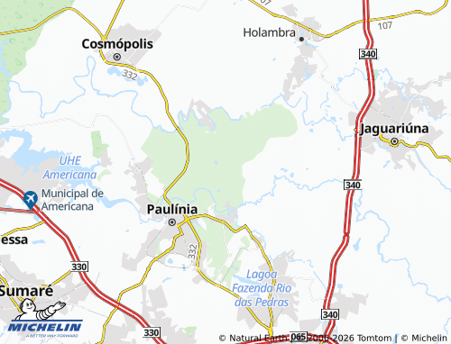 Mapa MICHELIN Bonfim - ViaMichelin