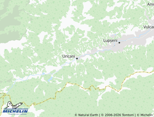 Mappa MICHELIN Uricani - ViaMichelin