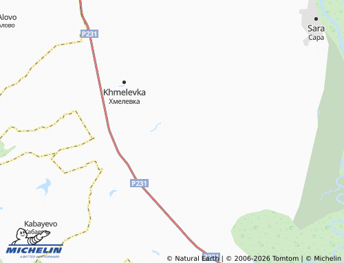 MICHELIN-Landkarte Arapovka - ViaMichelin