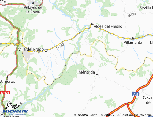 MICHELIN Calalberche map - ViaMichelin
