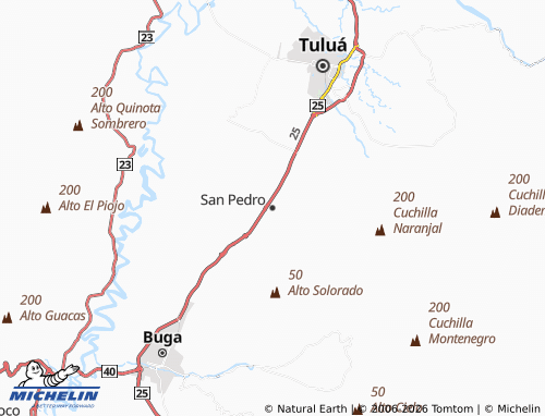 Mapa MICHELIN San Pedro - ViaMichelin