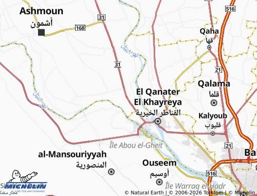Mappa MICHELIN Dirwah - ViaMichelin