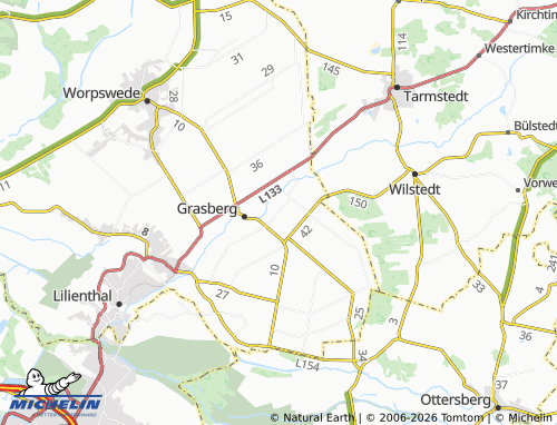 MICHELIN Eickedorf map - ViaMichelin
