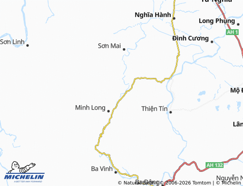 Mappa MICHELIN Long Mai - ViaMichelin