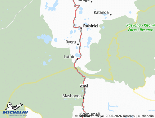 Mappa MICHELIN Lutoto - ViaMichelin