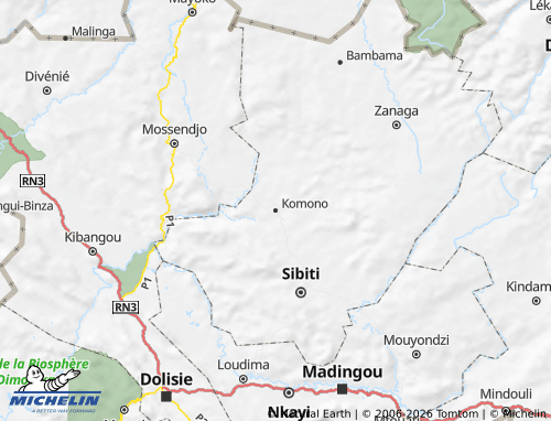 Mappa MICHELIN Komono - ViaMichelin