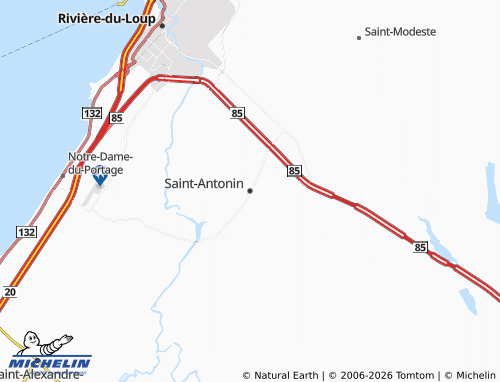 Mappa MICHELIN Saint-Antonin - ViaMichelin