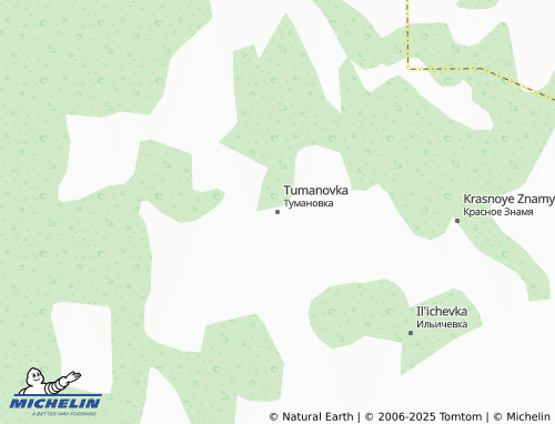 MICHELIN Tumanovka map - ViaMichelin