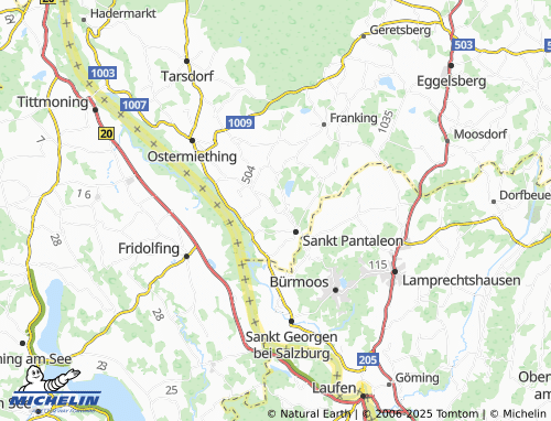 Carte MICHELIN Pirach - ViaMichelin
