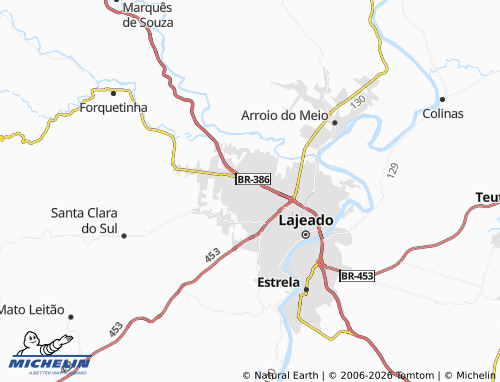 Mapa MICHELIN Bom Pastor - ViaMichelin