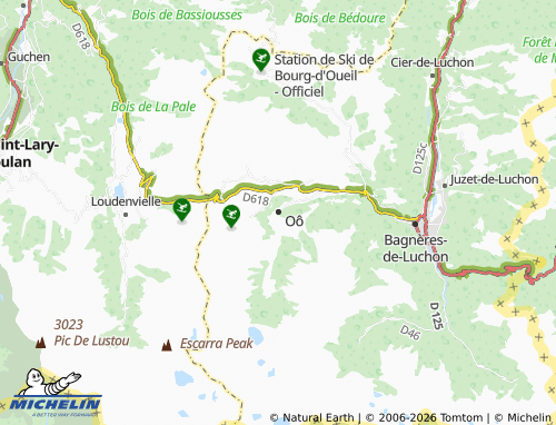 Mappa MICHELIN Oô - ViaMichelin