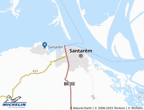 MICHELIN Jardim Santarém map - ViaMichelin