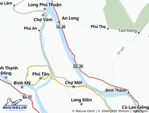 Mapa MICHELIN An Phong - ViaMichelin