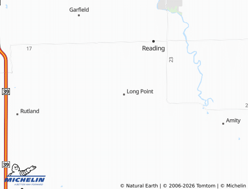 Kaart MICHELIN Long Point - ViaMichelin