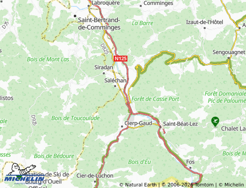 Mappa MICHELIN Esténos - ViaMichelin