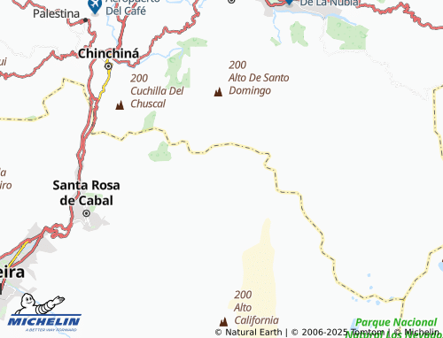 MICHELIN Yarumal map - ViaMichelin