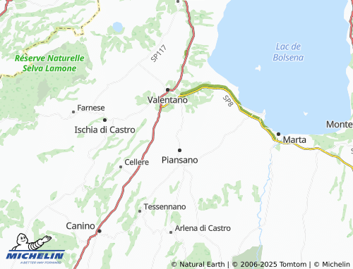MICHELIN Marinello map - ViaMichelin