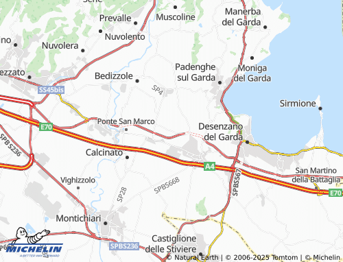 MICHELIN Bettola map - ViaMichelin