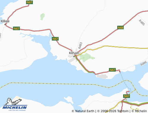 Kaart MICHELIN Kilrush - ViaMichelin