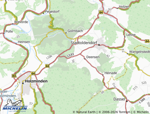 MICHELIN Arholzen map - ViaMichelin