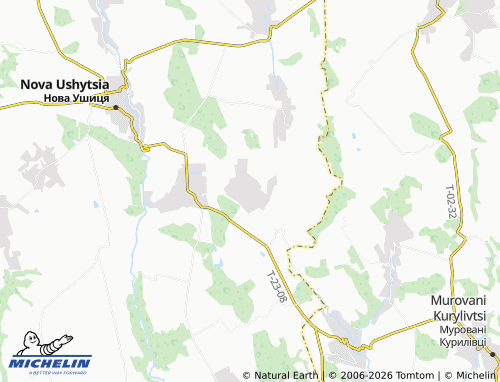 MICHELIN Mala Struzhka map - ViaMichelin