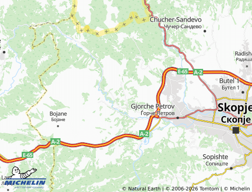 Mapa MICHELIN Dolno Svilare - ViaMichelin