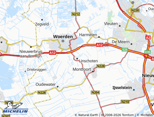 Mapa MICHELIN Linschoten - ViaMichelin