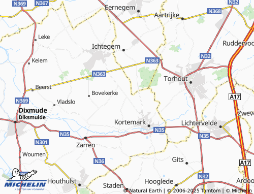 MICHELIN-Landkarte Edewalle - ViaMichelin