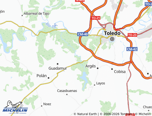 Mapa MICHELIN El Robledal - ViaMichelin